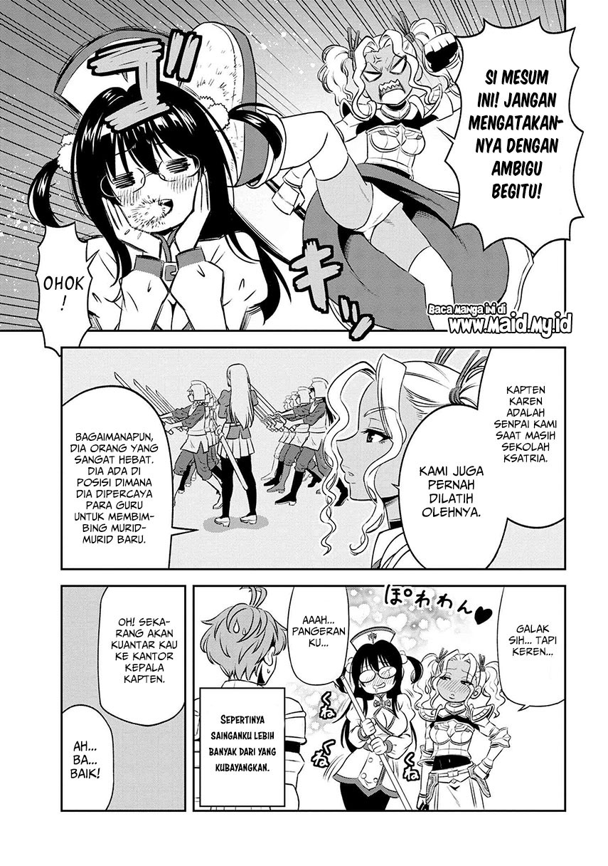 Toshiue Elite Onna Kishi ga Boku no Mae de Dake Kawaii chapter 9